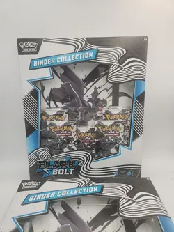 Pokemon TCG Scarlet & Violet Black Bolt Binder Collection Box - Image 1