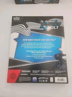 Pokemon TCG Scarlet & Violet Black Bolt Binder Collection Box - Image 3