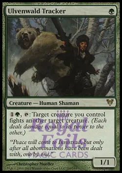 Ulvenwald Tracker 1x FOIL AVR MTG Avacyn Restored Rare MINT green - Image 1