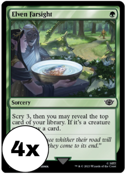 MTG - Elven Farsight Playset - Lord of the Rings -LTR - Image 1