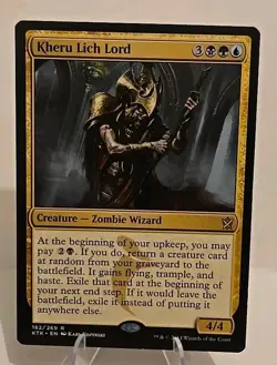 Kheru Lich Lord MTG Khans of Tarkir Regular - Image 1
