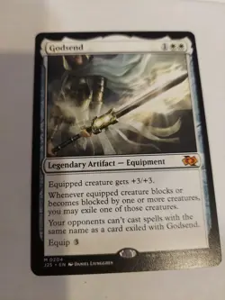 Godsend - MTG Magic Foundations Jumpstart 0204 Mythic Artifact Equipment NM - Image 1