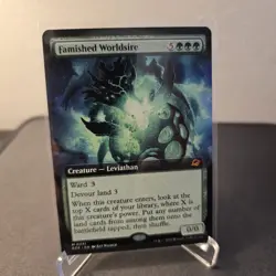 MTG Famished Worldsire 341 Extended Art Regular Mythic Edge of Eternities EOE - Image 1