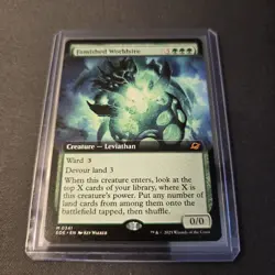 MTG Famished Worldsire 341 Extended Art Regular Mythic Edge of Eternities EOE - Image 2