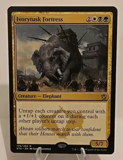 Ivorytusk Fortress MTG Khans of Tarkir Regular - Image 1