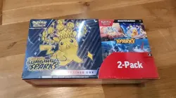 Pokemon Surging Sparks ETB And Booster Bundle 2 Pack Costco Set - Image 2