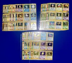 Pokemon Master Set 100% Complete Base Set 102/102 Jungle 64/64 Fossil 62/62 NM - Image 3