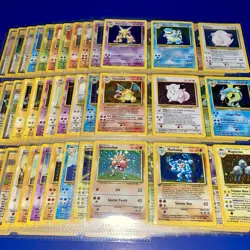 Complete Master Base Set 102/102 WOTC Vintage Pokemon Cards Charizard 1999 HOLO - Image 1