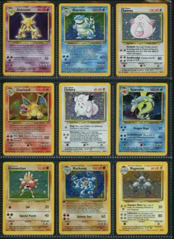 Pokemon Master Set 100% Complete Base Set 102/102 Jungle 64/64 Fossil 62/62 - Image 4