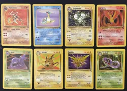 Complete Fossil Set Rares Commons Uncommons NM-LP Non Holo Vintage Pokemon Cards - Image 3