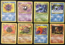 Complete Fossil Set Rares Commons Uncommons NM-LP Non Holo Vintage Pokemon Cards - Image 5