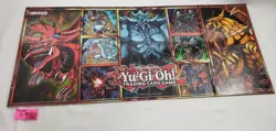 Shonen Jump YuGiOh Trading Card Game Play Mat Playmat Yu-Gi-Oh 1996 cardboard - Image 1