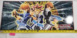 Shonen Jump YuGiOh Trading Card Game Play Mat Playmat Yu-Gi-Oh 1996 cardboard - Image 4