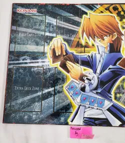 Shonen Jump YuGiOh Trading Card Game Play Mat Playmat Yu-Gi-Oh 1996 cardboard - Image 5