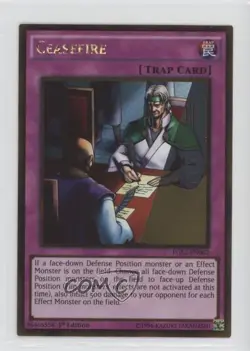 Ceasefire 1st Ed. YuGiOh Premium Gold: Return of the Gold #PGL2-EN062 - Image 1
