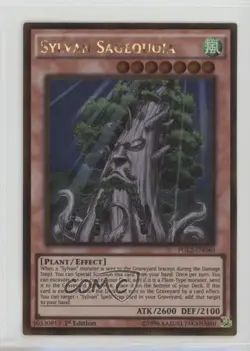Sylvan Sagequoia 1st Ed. YuGiOh Premium Gold: Return of the Gold #PGL2-EN040 - Image 1
