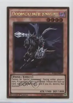Doomcaliber Knight 1st Ed. YuGiOh Premium Gold: Return of the Gold #PGL2-EN077 - Image 1