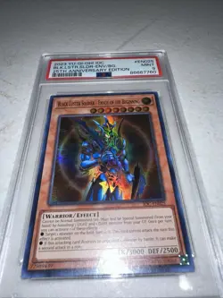 Yugioh Black Luster Soldier Envoy of the Beginning IOC-EN025 PSA 9 25th And - Image 1