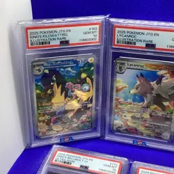 2025 Pokemon JTG 7 Card PSA 10 Lot! All IR-ultra Rare! Bellibolt/Noibat - Image 2