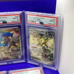 2025 Pokemon JTG 7 Card PSA 10 Lot! All IR-ultra Rare! Bellibolt/Noibat - Image 4