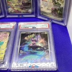 2025 Pokemon JTG 7 Card PSA 10 Lot! All IR-ultra Rare! Bellibolt/Noibat - Image 5
