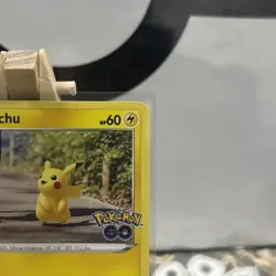 027/078 Pikachu : Cosmo Holo Promo Card : Pokemon GO Trading Card Game - Image 4
