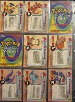 Topps Pokemon TV Animation Edition. Stages 1, 2 & 3. 32 Cards In Total. - Image 5