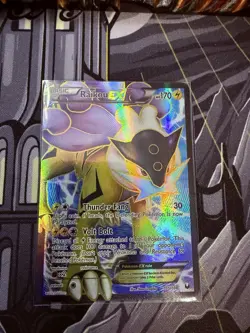 Pokemon 2012 Dark Explorers Full Art Black White, 105/108, Raikou EX - Image 2