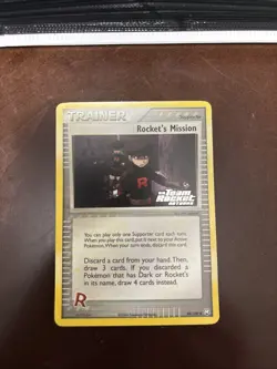 Rocket's Mission - 88/109 - Holo LP, Pokemon EX Team Rocket Returns Stamped 412897559439 - Image 1