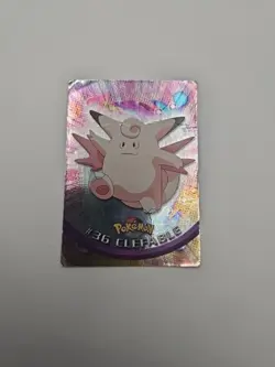 Pokemon Topps - CLEFABLE #36 - Blue Label 1st Edition - Holo Foil - Image 1