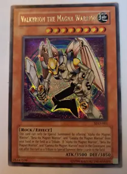 Yugioh! Valkyrion the Magna Warrior- SDD-001 - Rare Card - Image 1