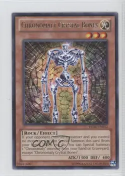 Chronomaly Crystal Bones Unlimited YuGiOh Return of the Duelist #REDU-EN012 - Image 1
