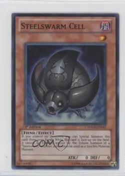SR - Steelswarm Cell 1st Ed. YuGiOh Hidden Arsenal 5: Invasion #HA05-EN043 - Image 1