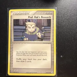 Pokemon TCG Card 2004 Fire Red Leaf Green - Prof. Oak's Research 98/112 - Image 1
