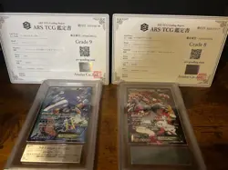 ARS 9 8 Pokemon Card Team Aqua's Kyogre EX Team Magma's Groudon EX - Image 1