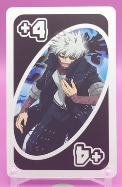 Dabi/ My Hero Academia Card Game UNO Japanese Toei Anime Rare BK a - Image 1