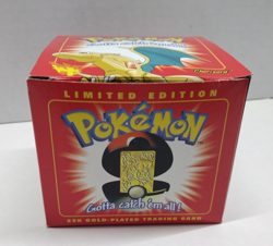 Charizard Pokemon 23K Gold Plated Trading Card 1999 Burger King Pokeball *READ* - Image 2