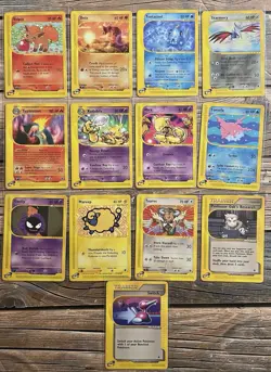 Pokemon E Reader Non Holo Card Lot Expedition Aquapolis *LP-MP Vulpix Skarmory - Image 1