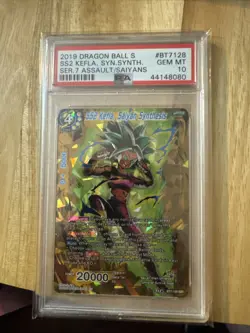 PSA 10 SS2 Kefla, Saiyan Synthesis BT7-128 ISR Dragon Ball Super Card - Image 1
