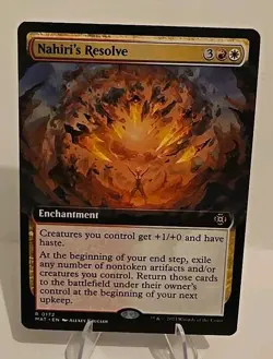 Nahiri's Resolve (Extended Art) MTG March of the Machine: The Aftermath Regular - Image 1