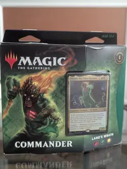 Magic The Gathering Zendikar Rising Land's Wrath Commander Deck MTG Sealed - Image 1