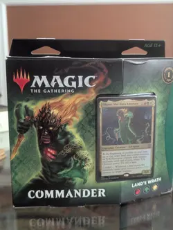 Magic The Gathering Zendikar Rising Land's Wrath Commander Deck MTG Sealed - Image 2