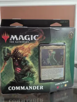 Magic The Gathering Zendikar Rising Land's Wrath Commander Deck MTG Sealed - Image 4