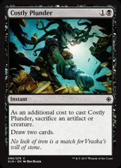 Costly Plunder - Light Play MTG Ixalan - Image 1