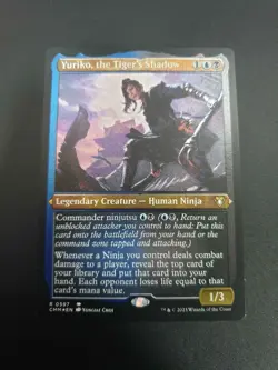 MTG Yuriko, the Tiger's Shadow (Foil Etched) - Commander Masters (CMM) - Image 1