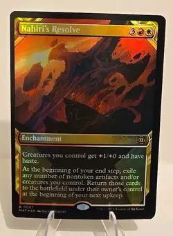 Nahiri's Resolve (Showcase) MTG March of the Machine: The Aftermath Foil - Image 1