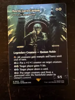 MTG Final Fantasy English Noctic Lucis Caelum Showcase 0023 Foil - Image 1