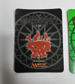 Magic the Gathering Dissension Promo Magnets x3 MTG Azorius Simic Rakdos - Image 2