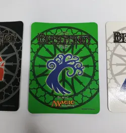 Magic the Gathering Dissension Promo Magnets x3 MTG Azorius Simic Rakdos - Image 3