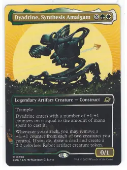 Dyadrine, Synthesis Amalgam | Borderless | NM | MTG | Rare | 0298 | EOE - Image 1